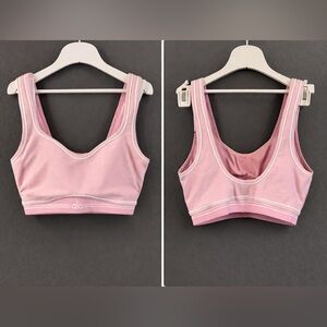 ALO Yoga Sweet Pink Heartthrob Sports Bra